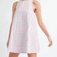 Mable - Patchwork Mini Dress