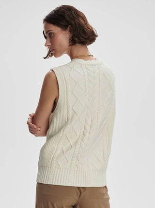 Varley - Kay Cable Knit Vest