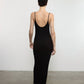 Enza Costa - SILK RIB LETTUCE EDGE DRESS