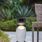 Water Fountain With Vase Design, Light And Pump