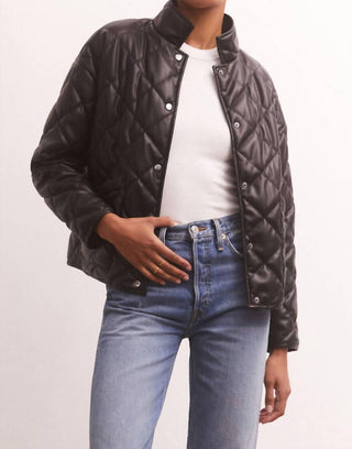 Z Supply - HERITAGE FAUX LEATHER JACKET
