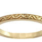 Hidalgo - Women's Etched Ring