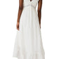 Steve Madden - Miah Lace Trim Sleeveless High-low Maxi Dress