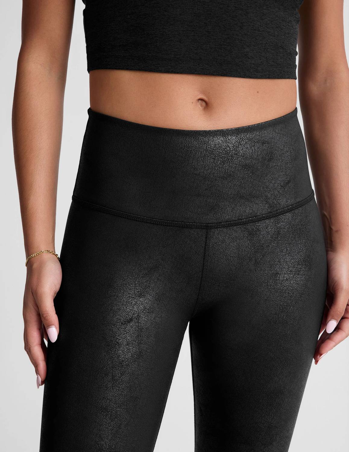 Beyond Yoga - Leatherette High Waist Leggings