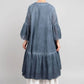Baci - Layered Hi Low Ruffle Duster