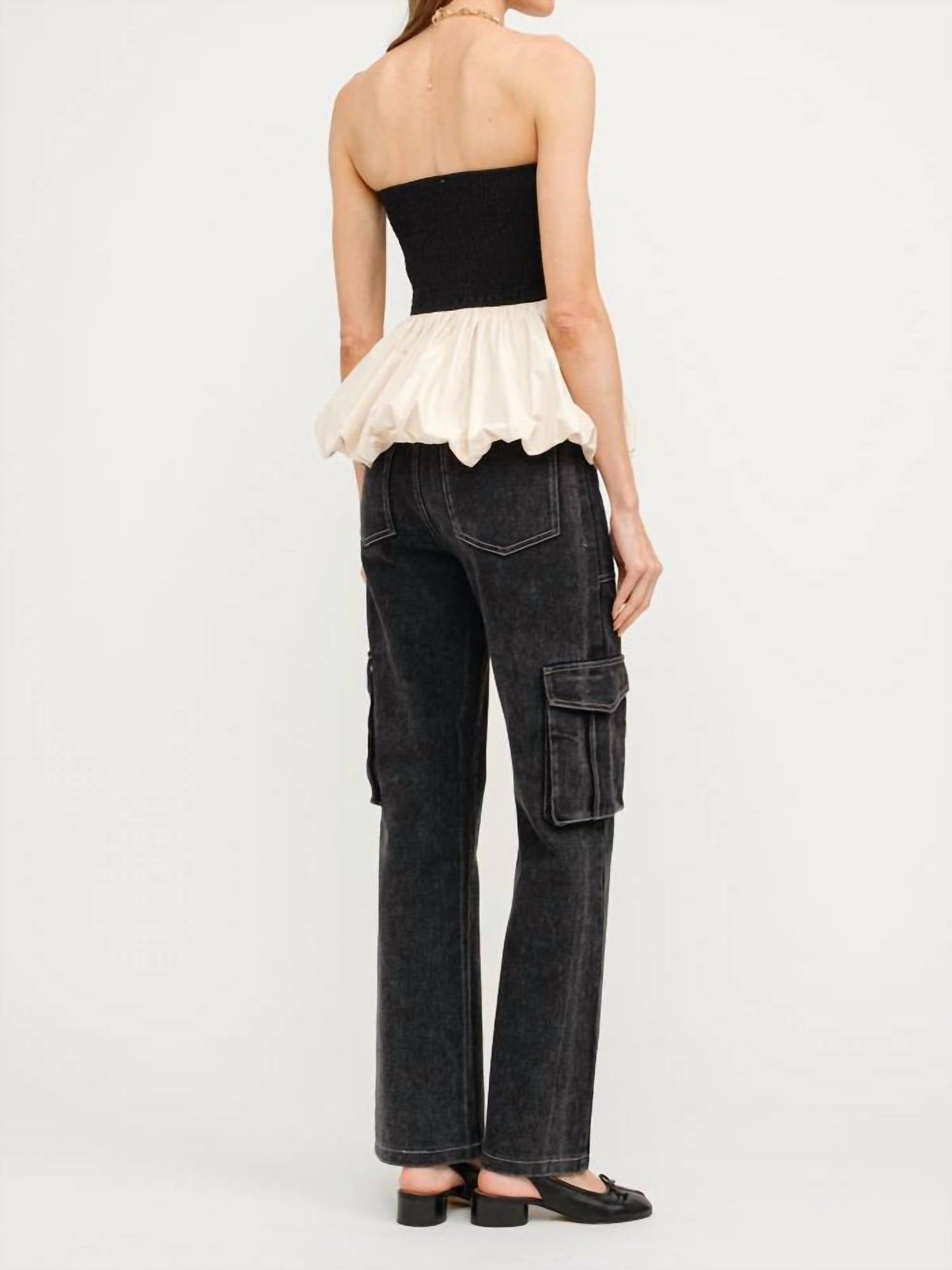 Sofie The Label - Paige Bubble Hem Top