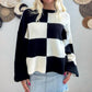 &Merci - Women's Checkmate Cozy Sweater