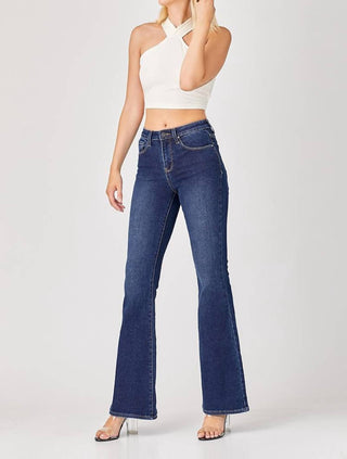 Risen - High Rise Basic Flare Jeans