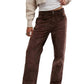 Free People - RISK TAKER CORD STRAIGHT JEANS