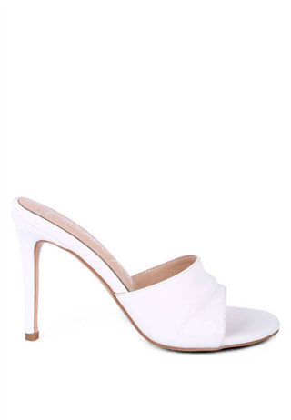 Rag Company - Women's Pleated Strap High Heal Sandal