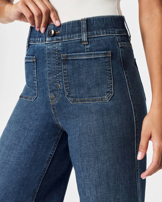 Spanx - Cropped Wide Leg Jeans