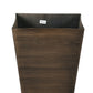 Outsunny 28" Tall Outdoor Planters - Set of 3 Large Tapered Planters