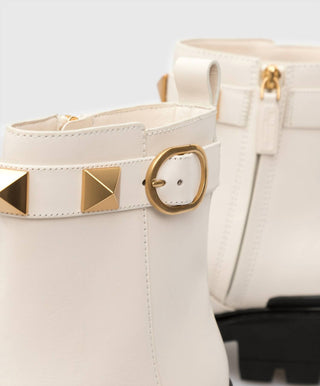 Valentino Garavani - Women's Roman Stud Leather Boots