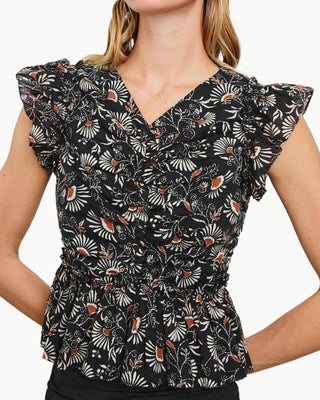 Rails - Cali Flutter Sleeves Top