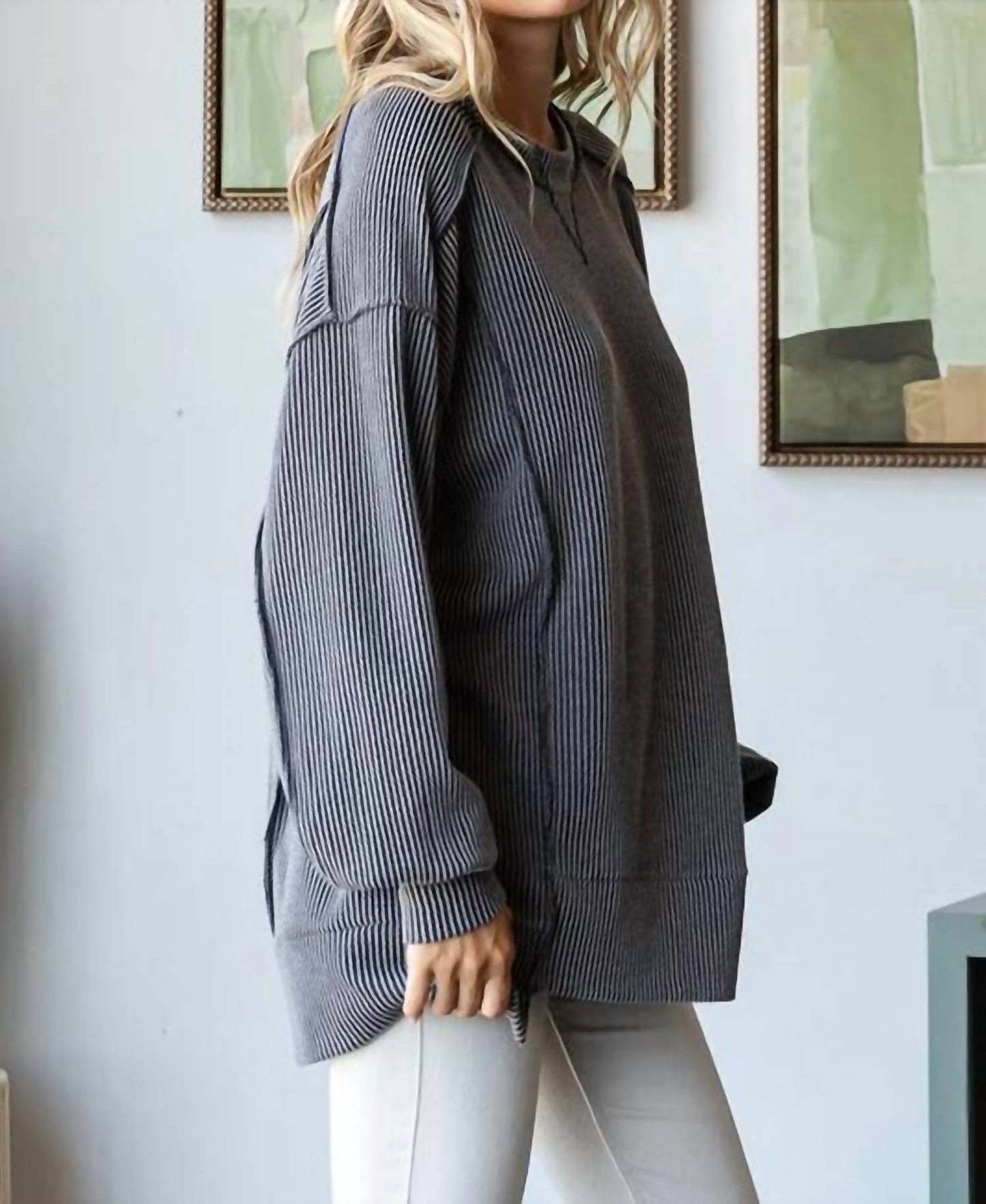 7Th Ray - Ribbed Sweater