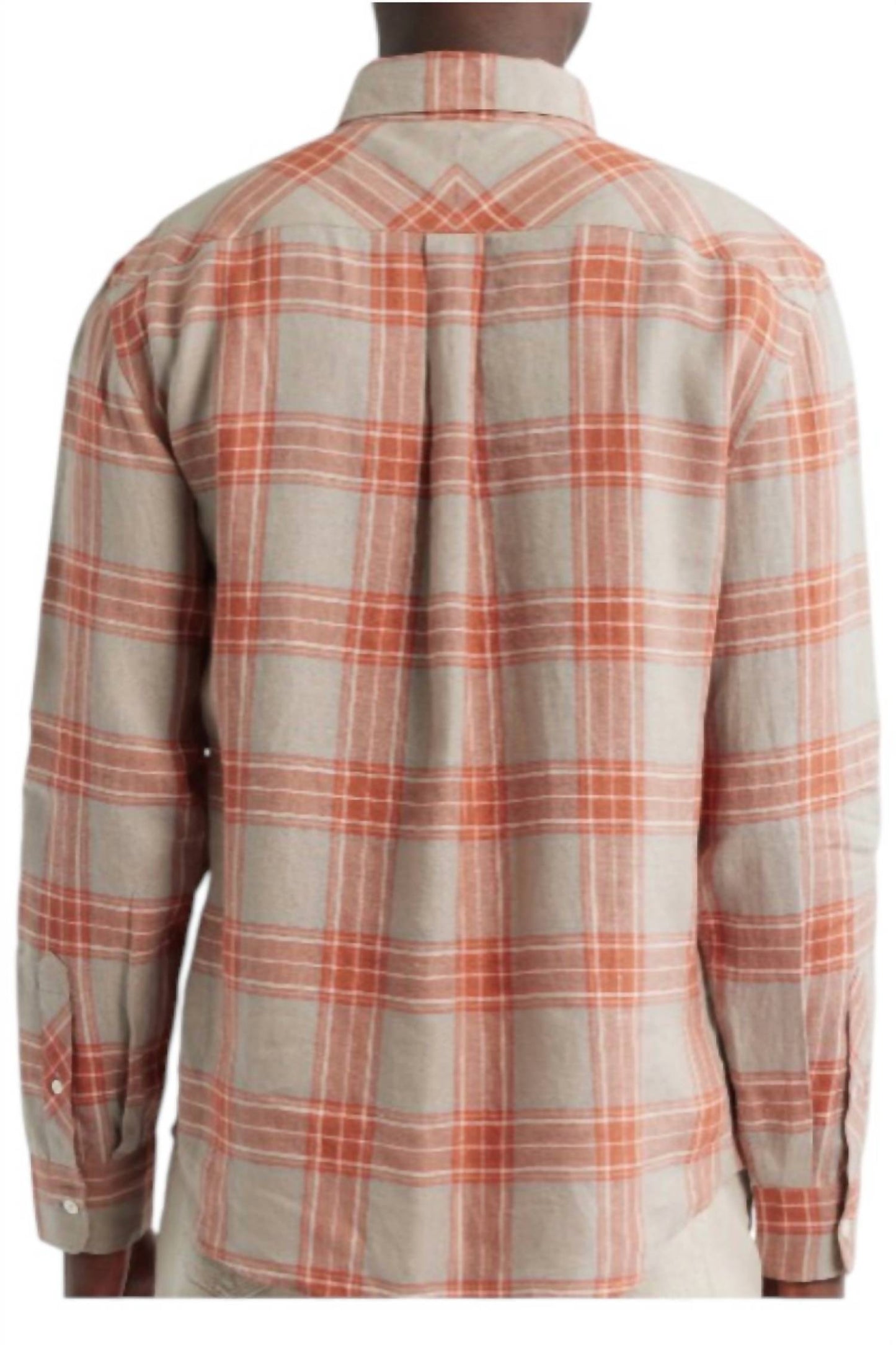 Billy Reid - Bold Plain Linen Wilson Shirt