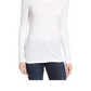 Caslon Women's White Long Sleeve Crewneck T-Shirt Size Small
