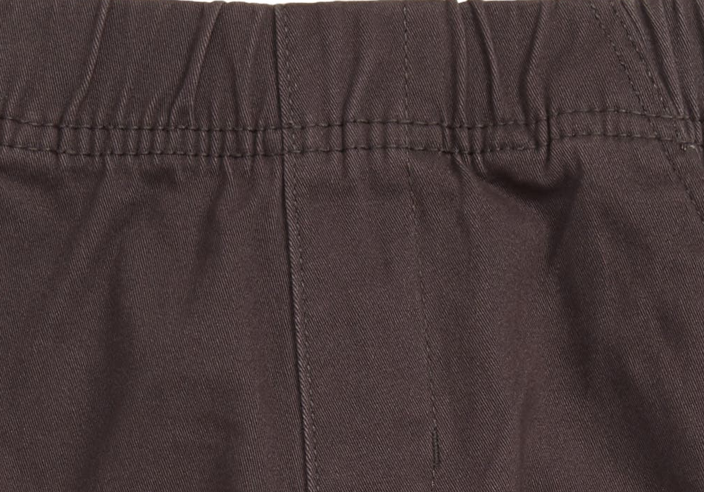 Boy's Stem Super Stretch Woven Cotton Pants Size 6 - Grey