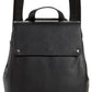 Treasure & Bond Amari Pebbled Leather Backpack White