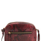 Nordstrom Small Dianne Snake Embossed Crossbody Bag Burgundy