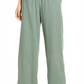 caslon(r) Wide Leg Pull-On Linen Blend Pants in Green Dune , Size X-Small