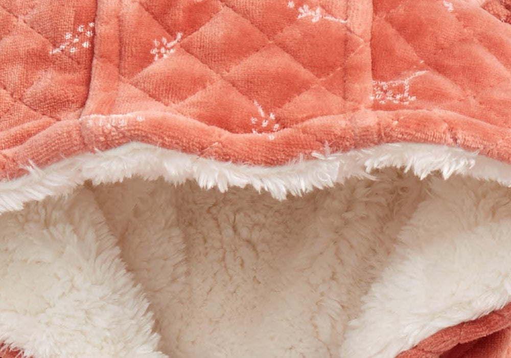 Nordstrom Baby Pink Desert Dottie Print Bunting - Size 3M