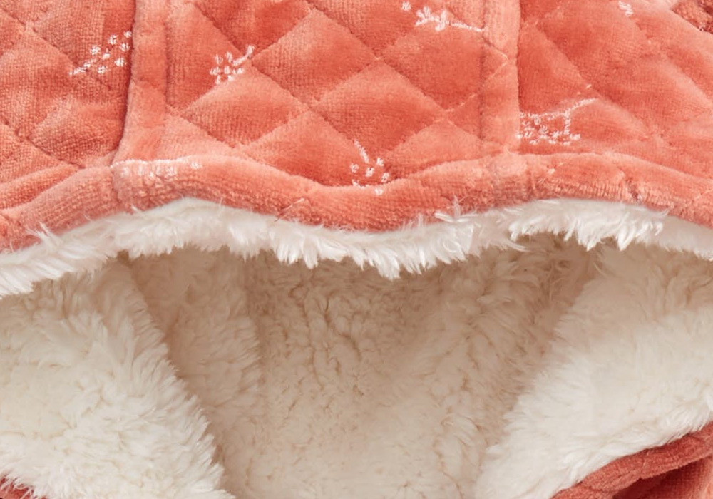 Nordstrom Baby Pink Desert Dottie Print Bunting Size 6M