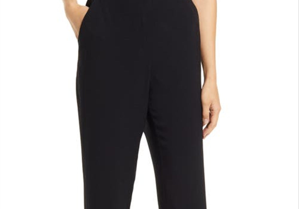 Black Halogen Women's Relaxed Crop Pants Size 4