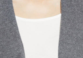 Nordstrom Recycled Cashmere Ruana In Grey Dark Heather Size One Size