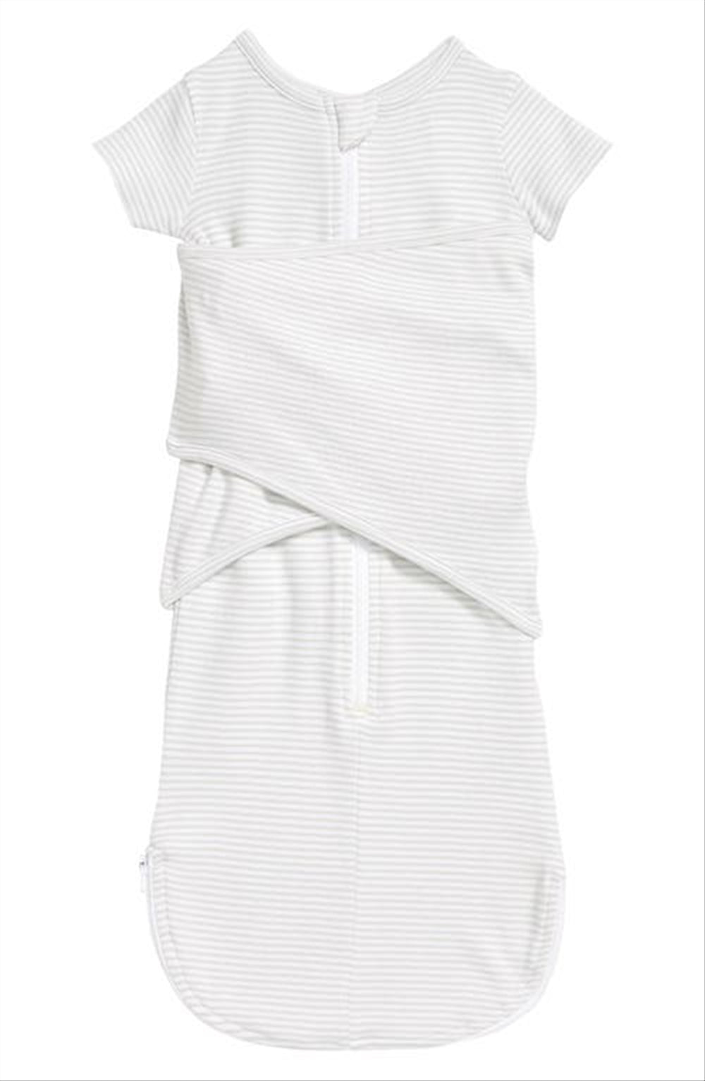 Nordstrom Cotton Wrap Swaddle Green Hush Mini Stripe Size One Size