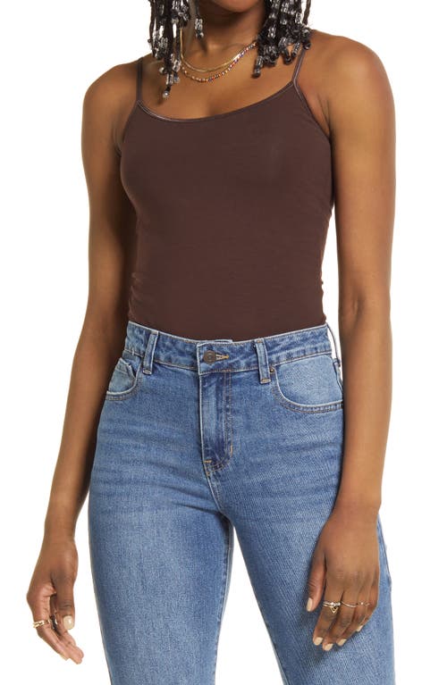 BP. Women's Brown Coffee Stretch Camisole Size Small