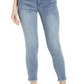 Caslon Sierra Raw Hem Ankle Jeans Light Blue Vintage Size 12