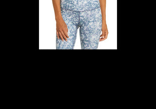 Zella Women's Blue Marlin Studio Lite Camo Tank Size Small