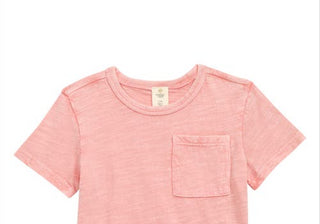 Tucker + Tate Pink Flamingo Pocket T-Shirt, Size 6M