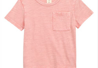 Tucker + Tate Pink Flamingo Pocket T-Shirt, Size 6M
