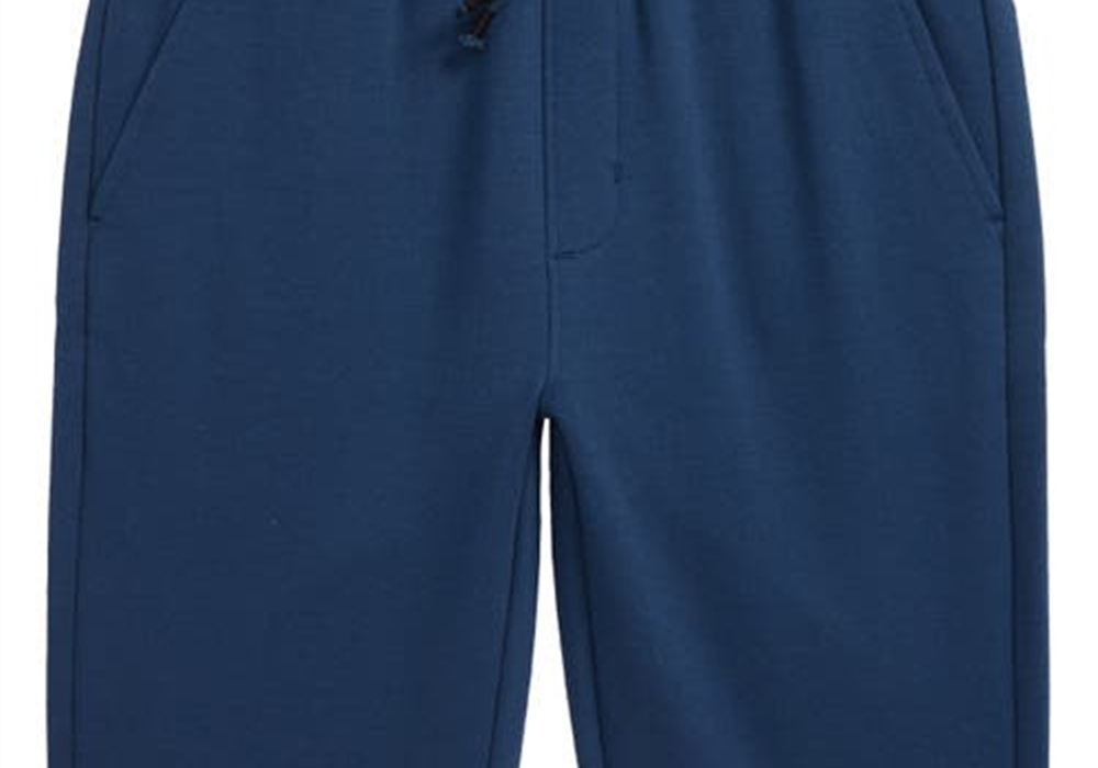 Treasure & Bond Navy Denim Fleece Shorts for Kids Size S