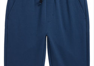 Treasure & Bond Navy Denim Fleece Shorts for Kids Size S