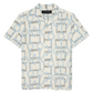 Treasure & Bond Kids XL Button-Up Camp Shirt in Ivory Dove Ikat - Nordstrom