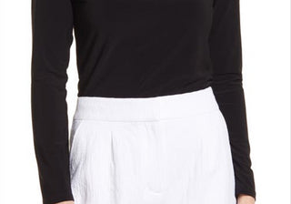 Large Size Black Halogen Knit Off the Shoulder Top by Halogen