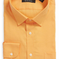 Nordstrom Trim Fit Non-Iron Dress Shirt In Orange Ray Size 16 - 32