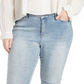 Treasure & Bond Shiffly Tie Neck Eyelet Top In Ivory Size 3X
