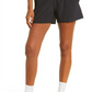 Zella Women's Black Shirred Up Shorts Size Medium
