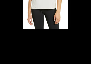 Zella Women's Grey Moonbeam Studio Twist T-Shirt Size Small