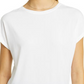 Zella Studio White Twist Back T-Shirt Size X-Small