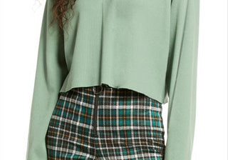 Bp Thermal Henley in Green Hedge - Cotton Blend Size Large