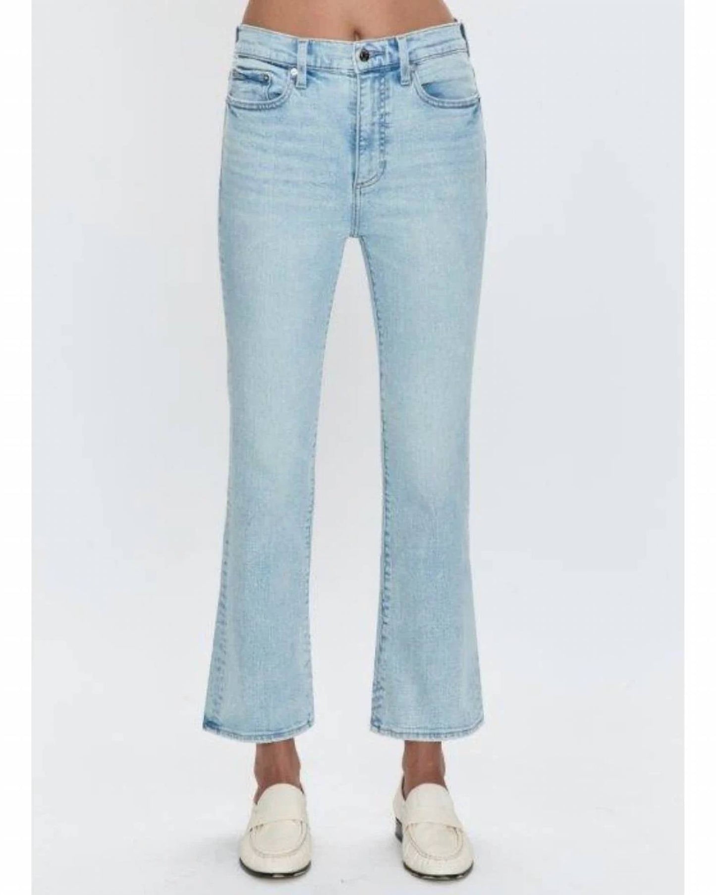 Pistola - Women's Lennon High Rise Crop Boot Jean
