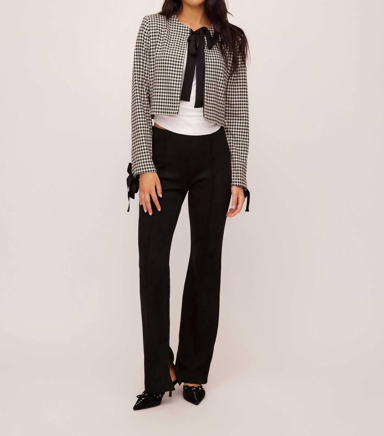 Fifteen Twenty - Poppy Bow Micro Jacket