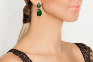 Avenue Chic - Women's Angelina Teardrop Earrings