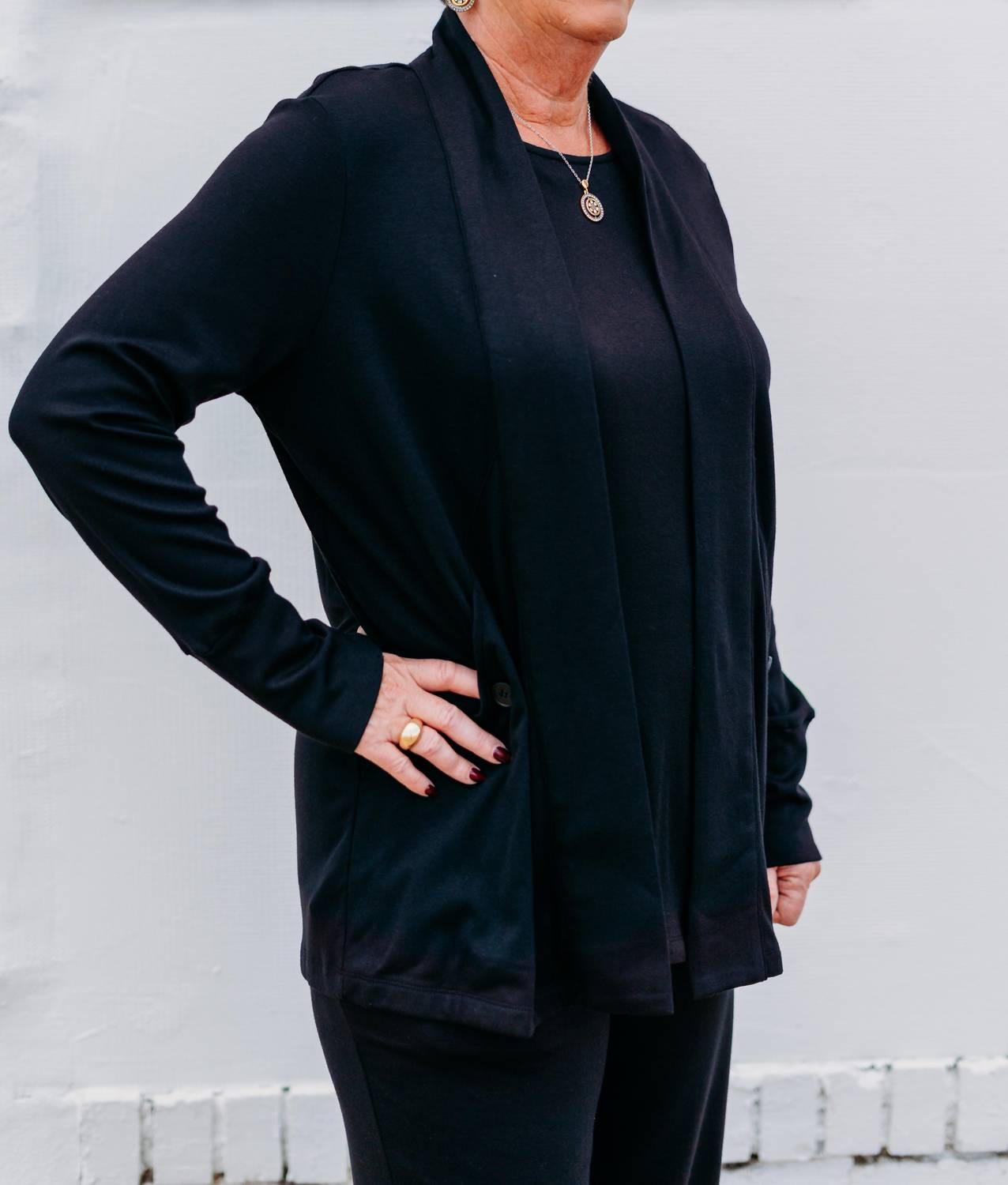A La Carte - Open Front Cardigan