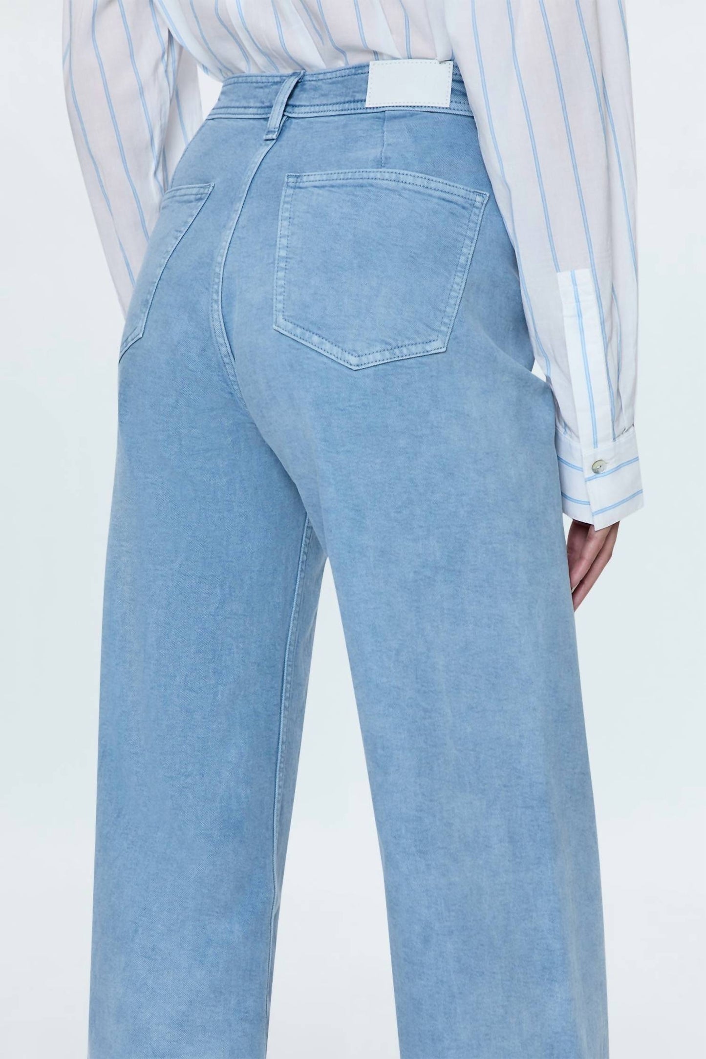 Pistola - Penny High Rise Crop Wide Leg Jean